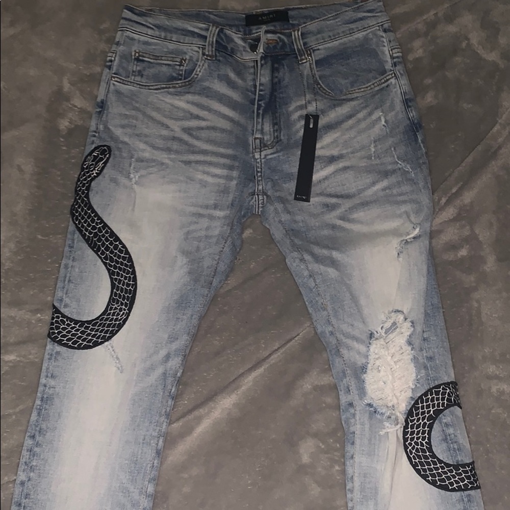 Amiri Snake Jeans